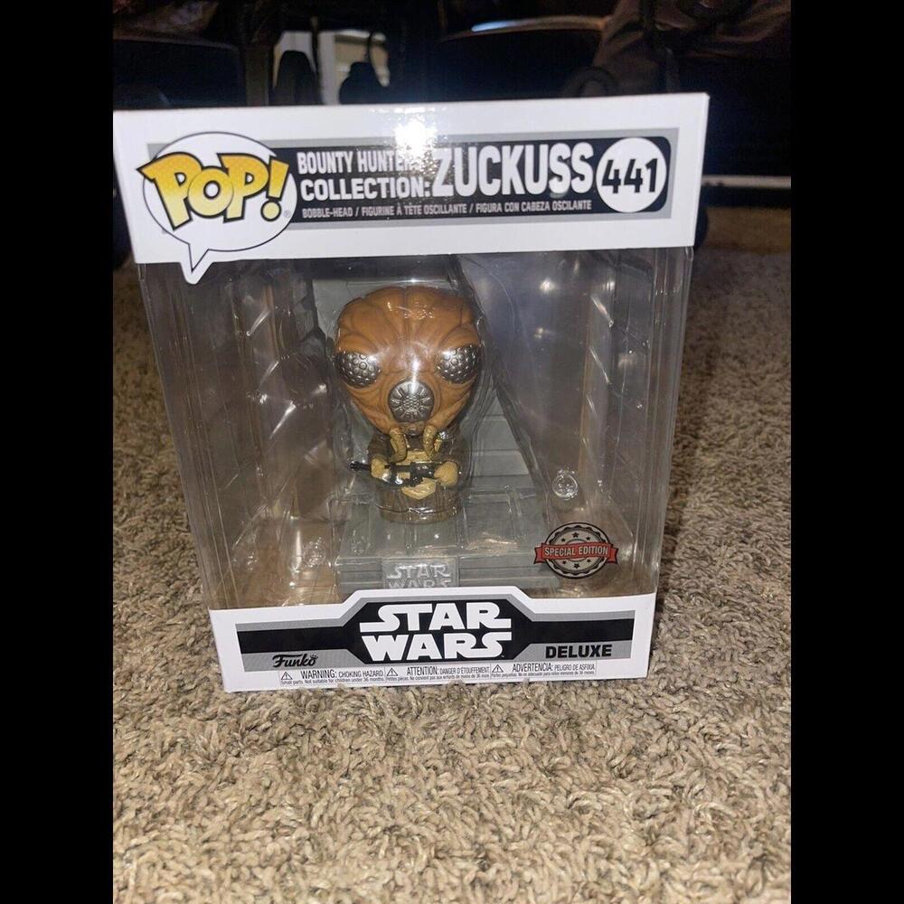 Star Wars EpV Zuckuss Bounty Hunters Deluxe Pop! Figure #441